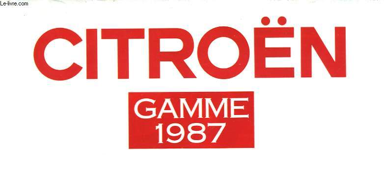 GAMME 1987