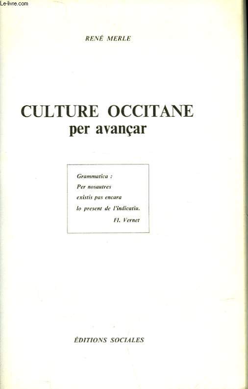 CULTURE OCCITANE PER AVANCAR