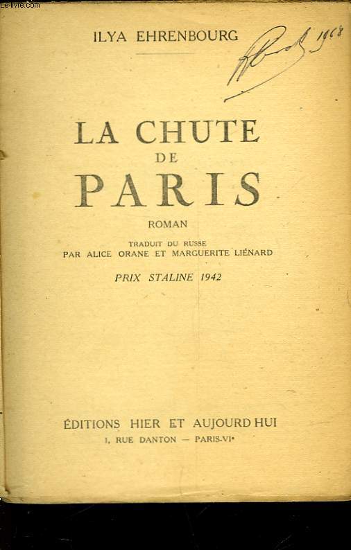 LA CHUTE DE PARIS