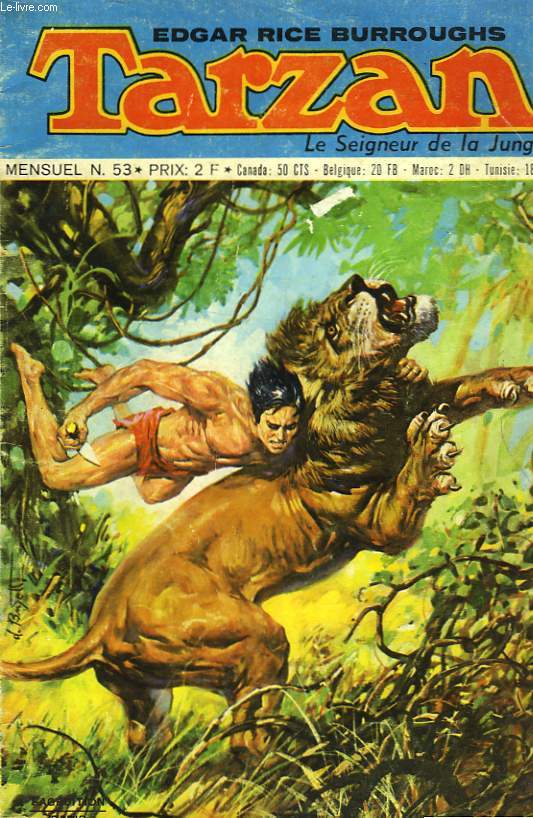 TARZAN - LE SEIGNEUR DE LA JUNGLE - MENSUEL N53