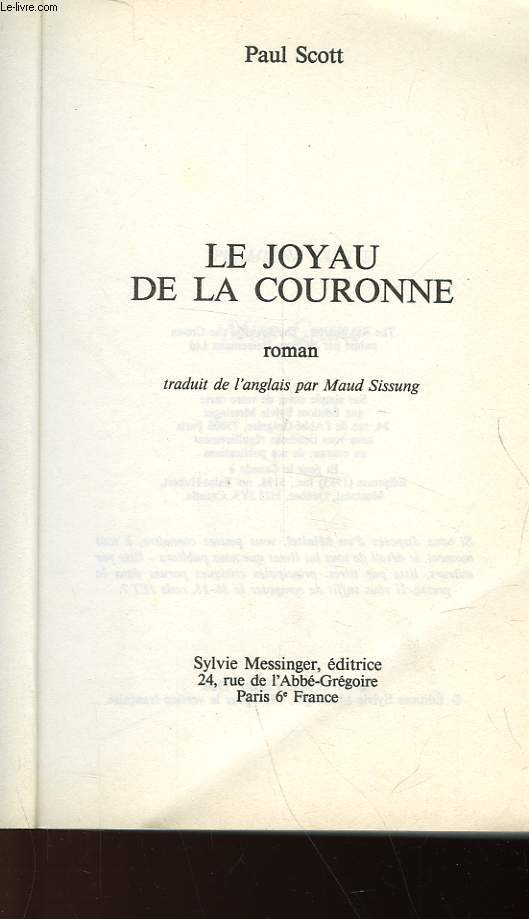 LE JOYAU DE LA COURONNE