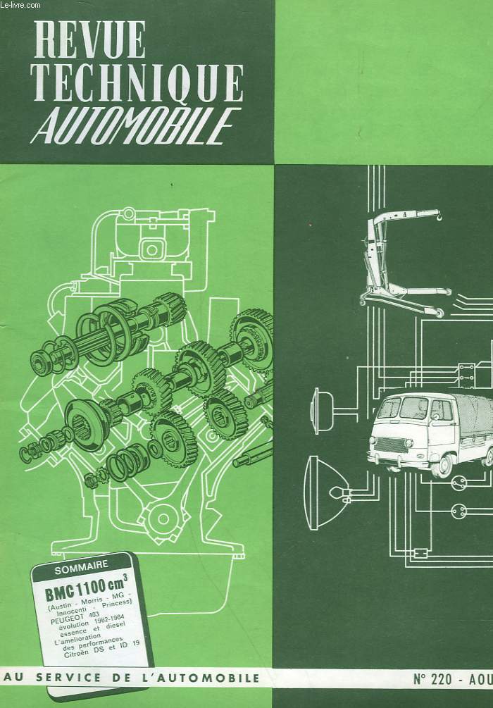 REVUE TECHNIQUE AUTOMOBILE - N220