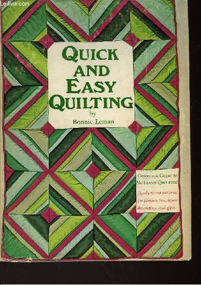 QUICK AND EASY QUILTING