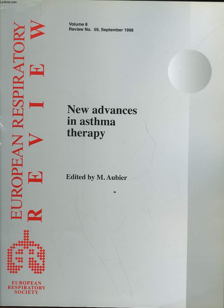 EURPOEAN RESPIRATORY REVIEW - VOLUME 8 - N59 - NEW ADVANCES IN ASTHMA THERAPY