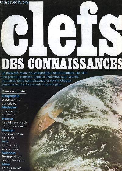 CLEFS DES CONNAISSANCES - N3