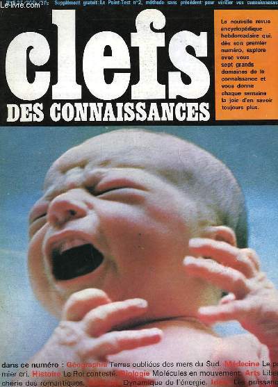 CLEFS DES CONNAISSANCES - N6