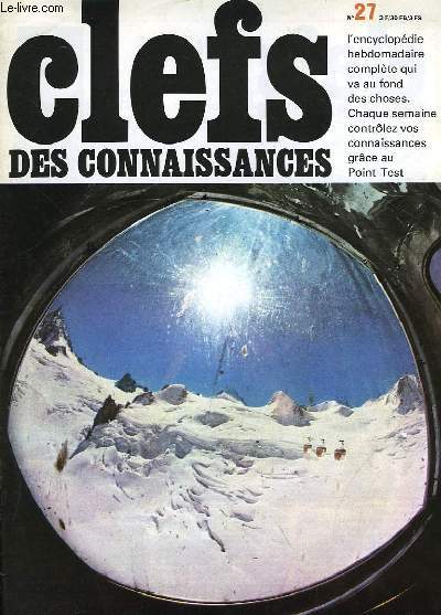 CLEFS DES CONNAISSANCES - N27