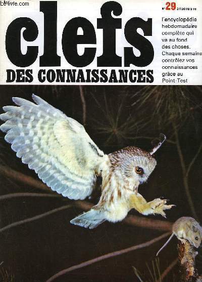 CLEFS DES CONNAISSANCES - N29