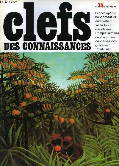 CLEFS DES CONNAISSANCES - N34