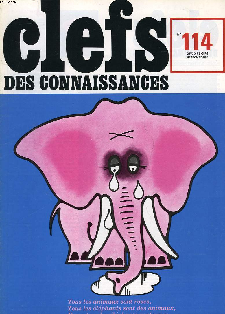 CLEFS DES CONNAISSANCES - N114