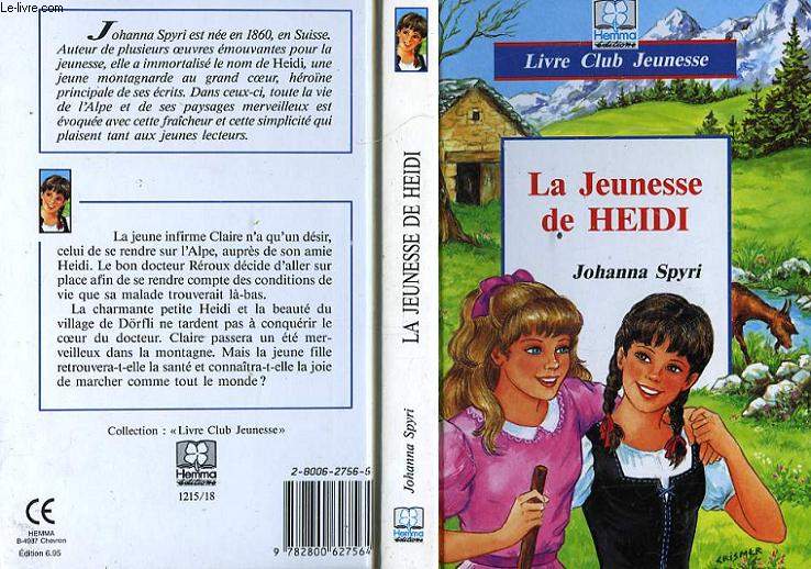 LA JEUNESSE DE HEIDI