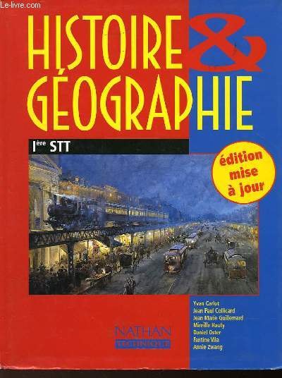 HISTOIRE & GEOGRAPHIE - 1 STT