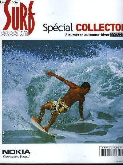 SURF SESSION - 2 NUMEROS AUTOMNE-HIVER 2002/2003 - N187  188