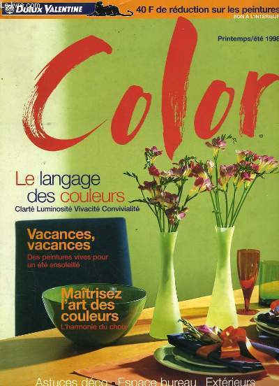 COLOR - LE LANGAGE DES COULEURS