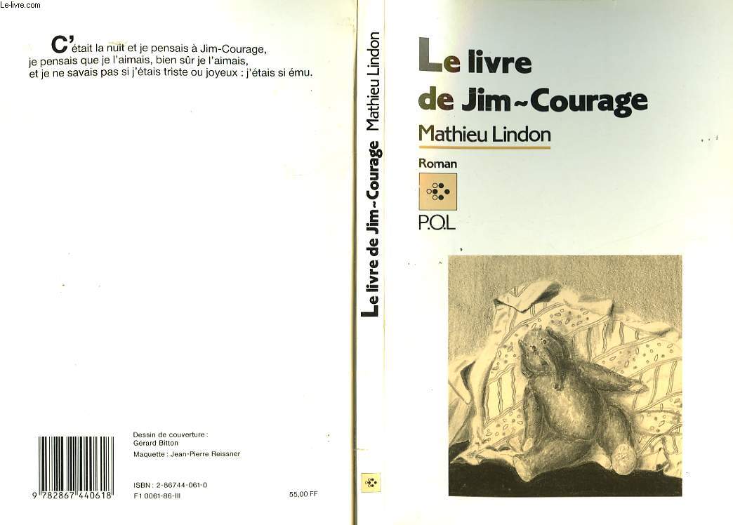 LE LIVRE DE JIM-COURAGE