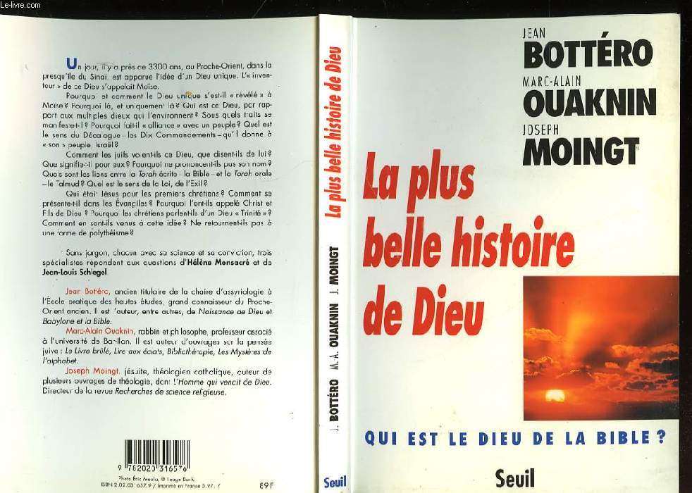 LA PLUS BELLE HISTOIRE DE DIEU