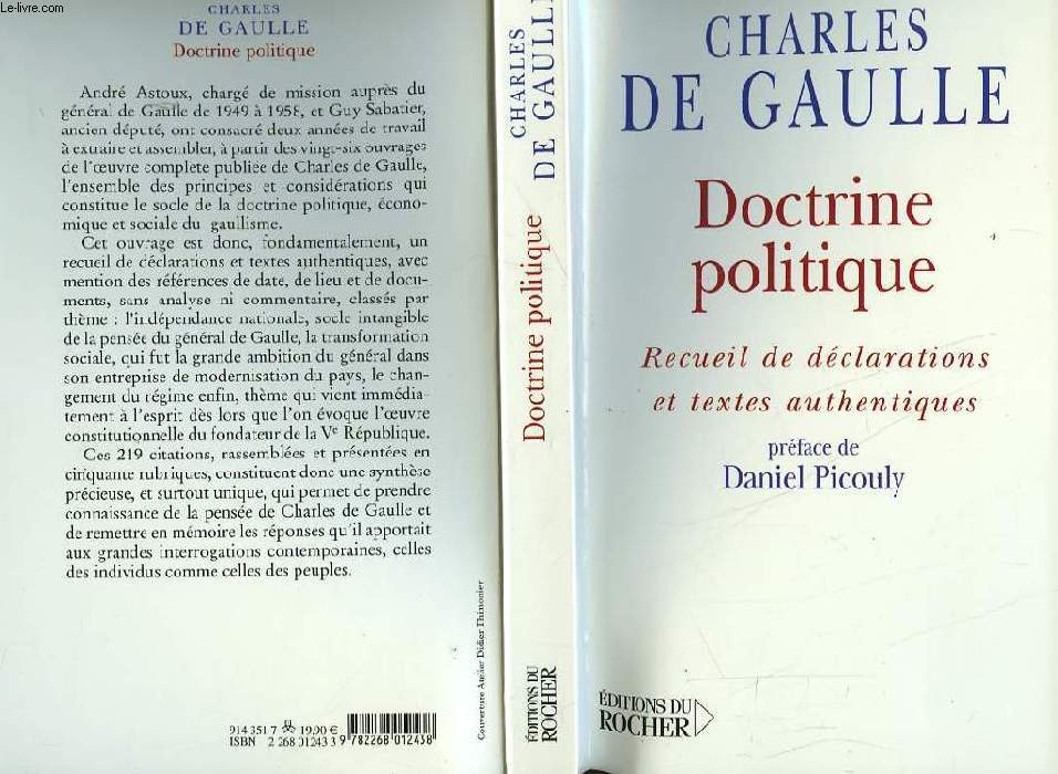 DOCTRINE POLITIQUE