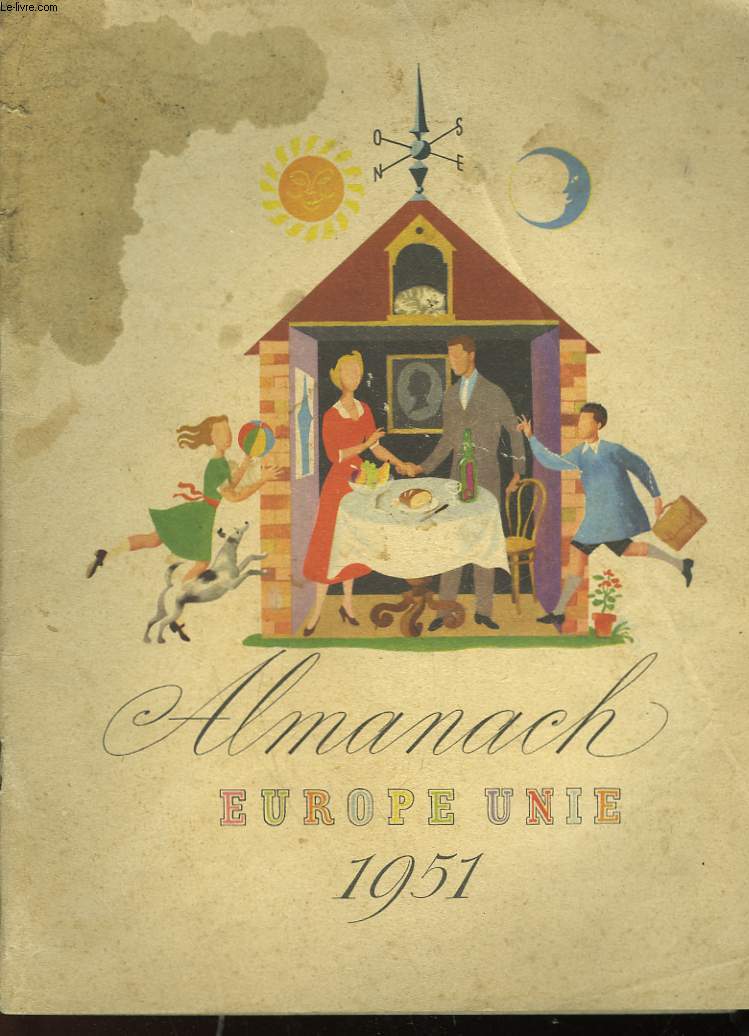 ALMANACH EUROPE UNIE 1951