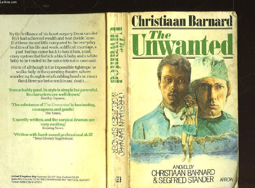 THE UNWANTED - BARNARD CHRISTIAAN - ET - SIEGFRIED STANDER - 1977 - Afbeelding 1 van 1
