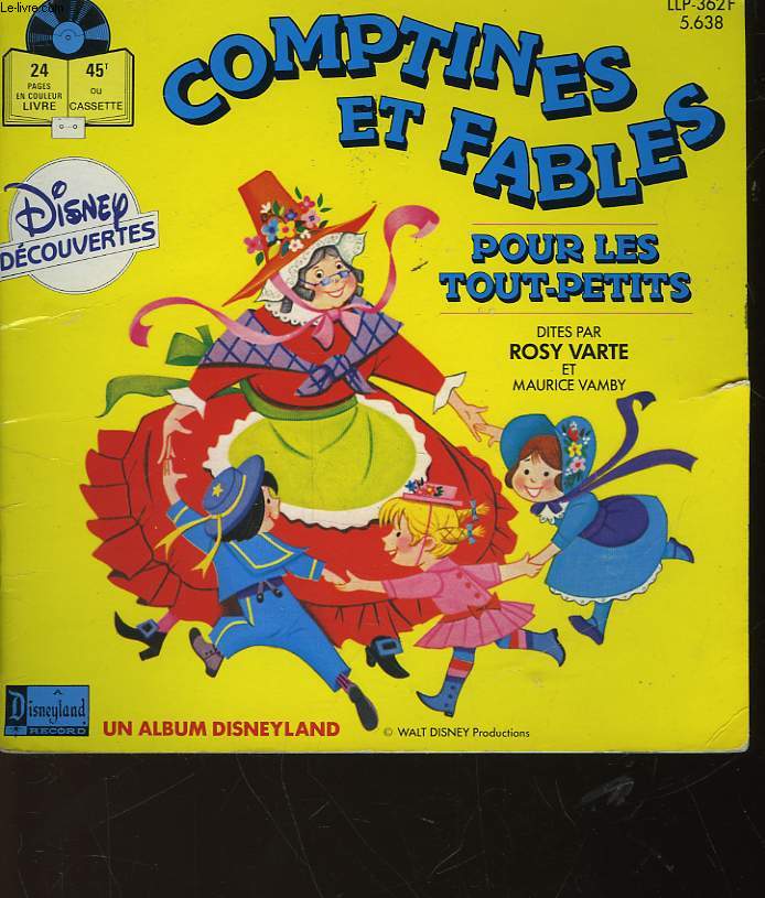 COMPTINES ET FABLES POUR LES TOUT-PETIS