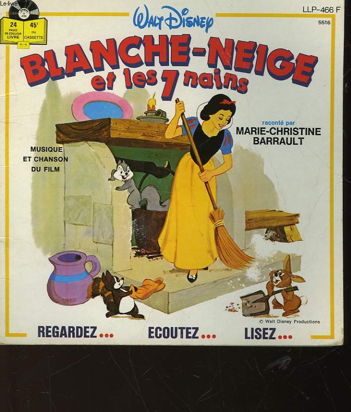 BLANCHE NEIGE ET LES 7 NAINS