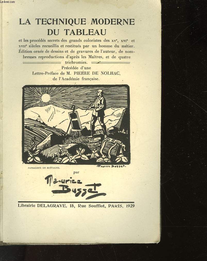 LA TECHNIQUE MODERNE DU TABLEAU