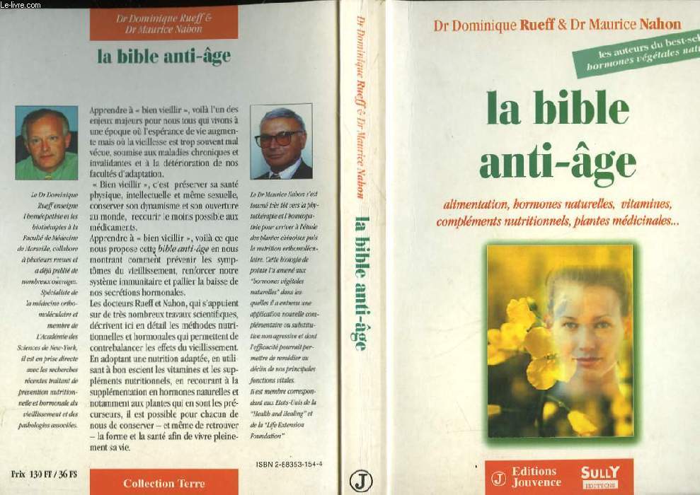 LA BIBLE ANTI-AGE