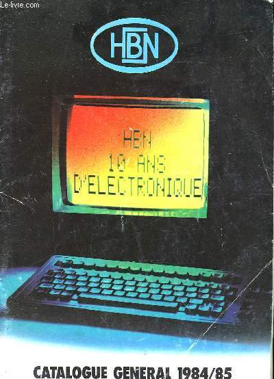 HBN - CATALOGUE GENERAL 1984/85