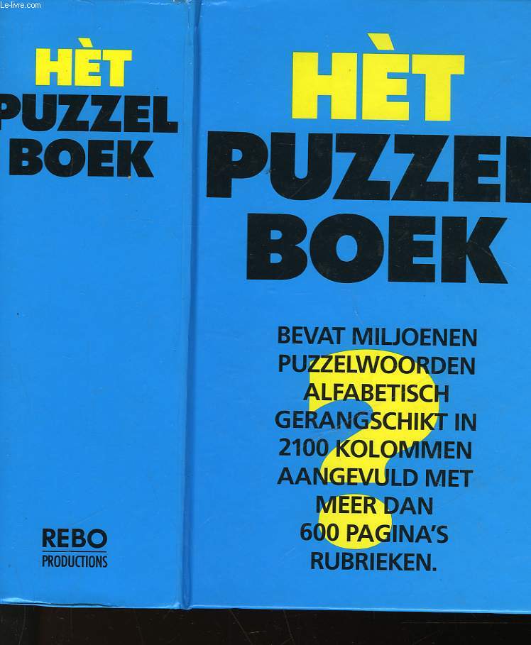 HANDBOEK VAN DE PUZZELAAR