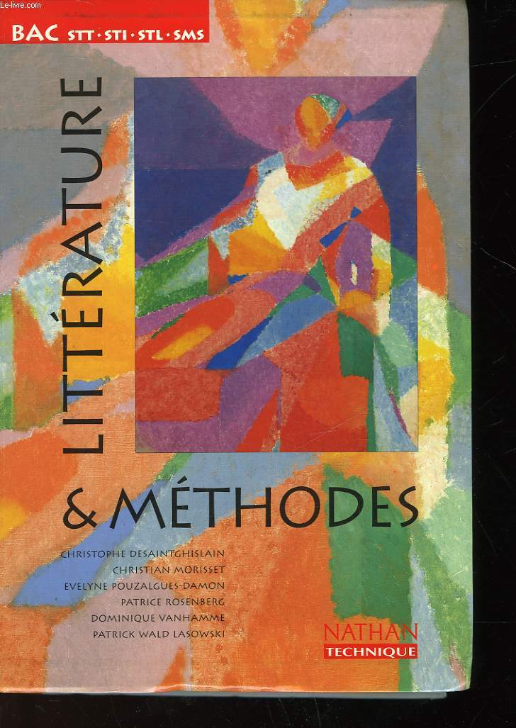 LITTERATURE & METHODES - BAC STT- STI - STL - SMS