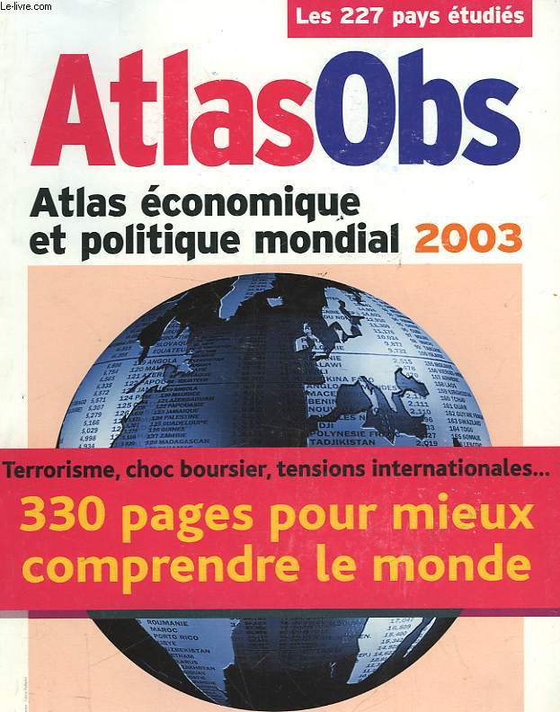 ATLASOBS - ATLAS ECONOMIQUE ET POLITIQUE MONDIAL