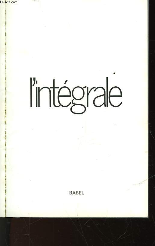 L'INTEGRALE