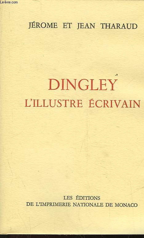 DINGLEY L'ILLUSTRE ECRIVAIN