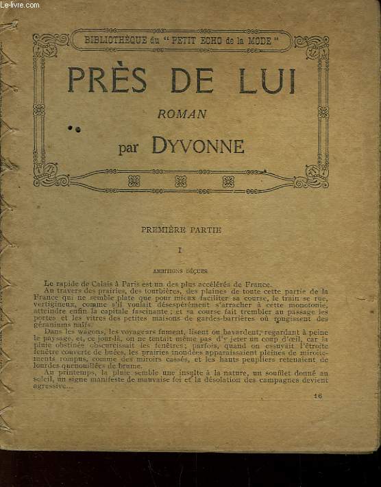 PRES DE LUI - SUIVI DE - DAMES SEULES