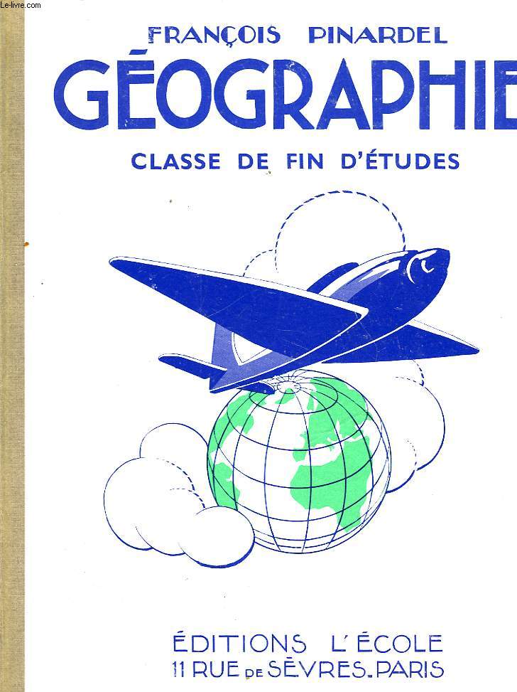GEOGRAPHIE - CLASSE DE FIN D'ETUDES