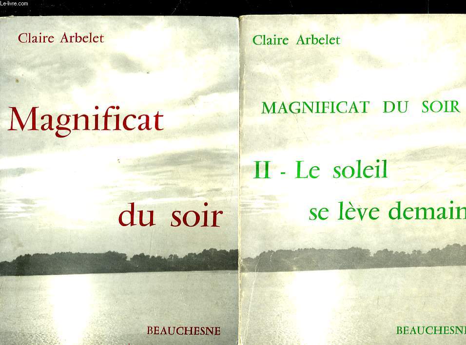 MAGNIFICAT DU SOIR - 2 TOMES