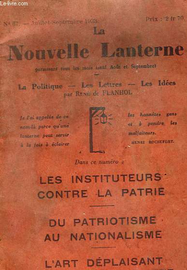 LA NOUVELLE LANTERNE - N87