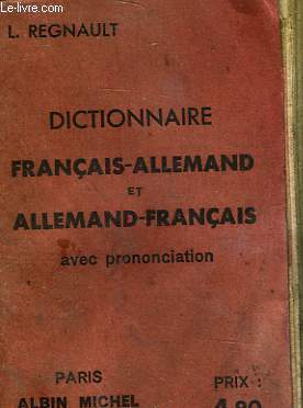 DICTIONNAIRE FRANCAIS-ALLEMAND AVEC PRONONCIATION