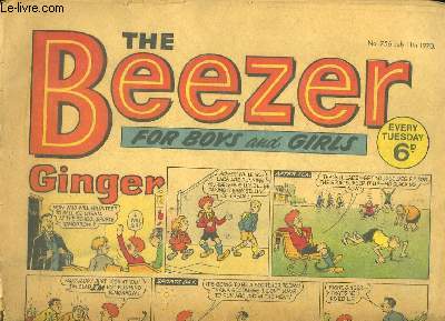 THE BEEZER FOR BOYS ANS GIRLS- N756