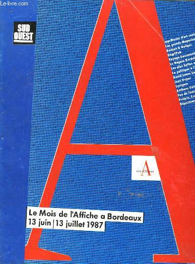 MOIS DE L'AFICHE A BORDEAUX - 13 JUIN - 13 JUILLET
