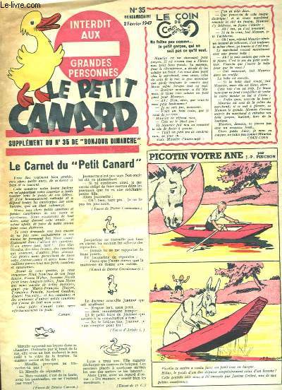 LE PETIT CANARD - N35