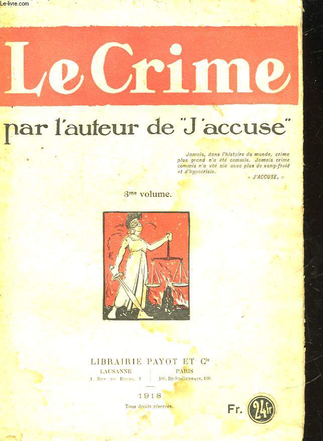 LE CRIME - 3 VOLUME