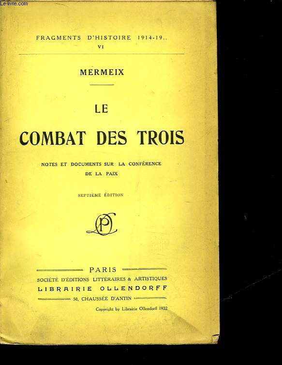 LE COMBAT DES TROIS