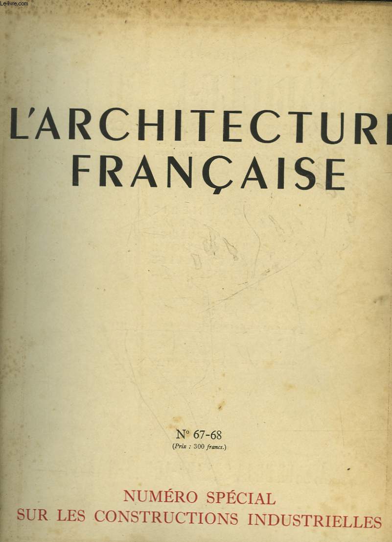 L'ARCHITECTURE FRANCAISE - N°67-68