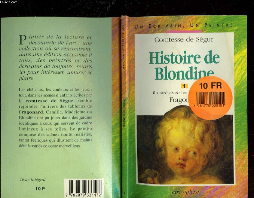 HISTOIRE DE BLONDINE