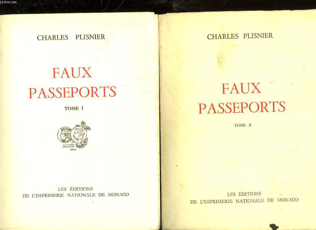 FAUX PASSEPORTS - 2 TOMES