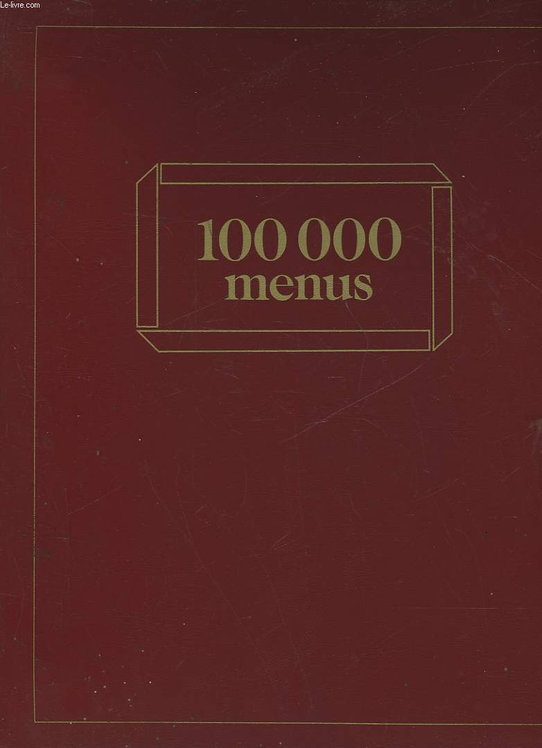 100 000 MENUS