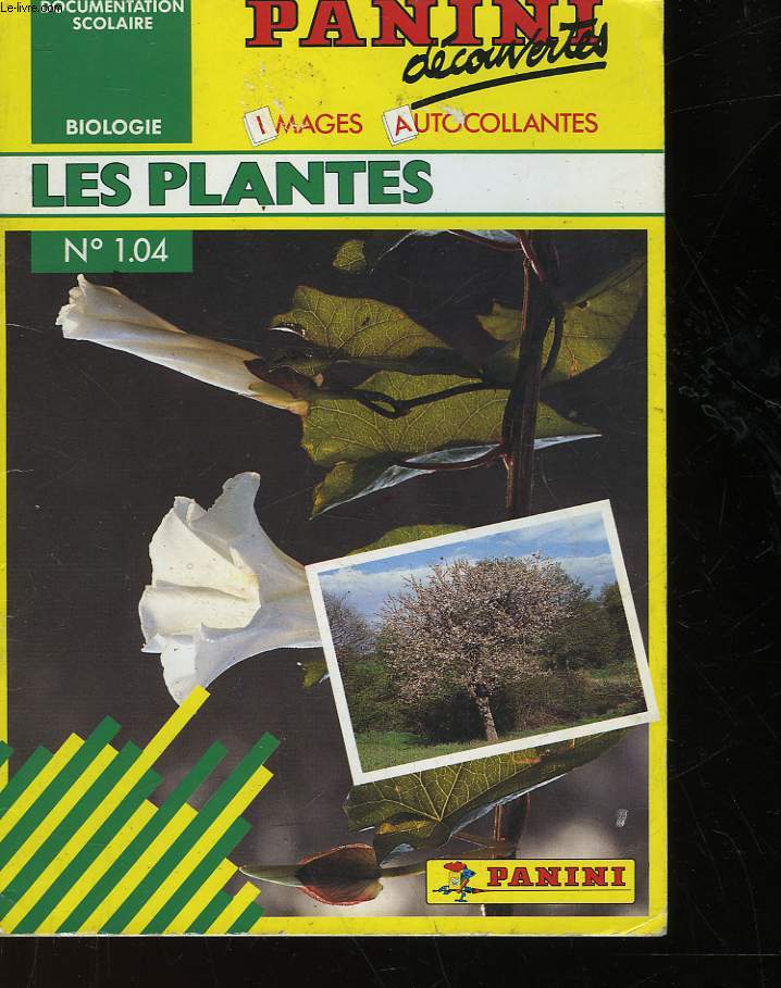 PANINI DECOUVERTE - N 1.04 - LES PLANTES