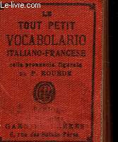 LE TOUT PETIT VOCABOLARIO ITALIOANO-FRANCESE