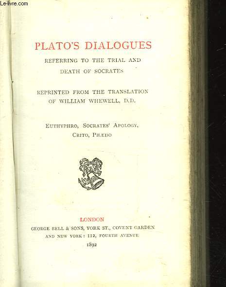 PLATO'S DIALOGUES
